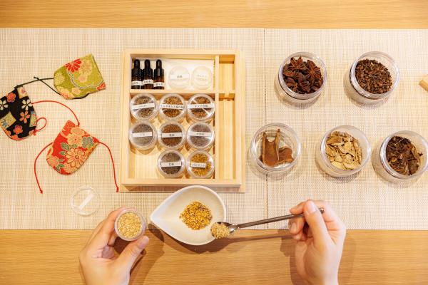 2階は聞香体験やワークショップが開催されるスペース。