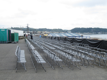 有料観覧席の写真