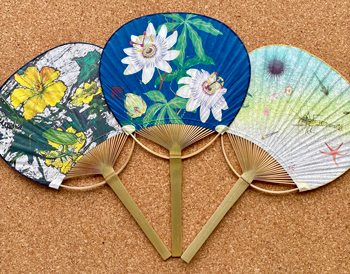 ビンテージうちわ
