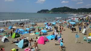 由比ガ浜海水浴場の写真